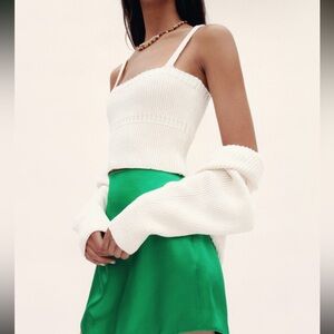 NWT Zara knit sweater set